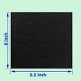 thumbnail image 5 of Qzbhct 4 Pack Activated Carbon Filters Absorbing Odors for Hooded Cat Litter Box and Pans, 5 of 7