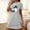 aaa_Gray, variant on Elvqul Halloween Nightgowns for Women Halloween Loungewear Short Sleeve Womens Pajamas Plus Size