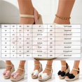 thumbnail image 6 of Rokment Womens Bowknot Wedge Dressy Sandals Elegant Open Toe Ankle Strap Platform Chunky High Heels Summer Dress Shoes for Bride Wedding Business Office, 6 of 7