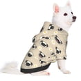 thumbnail image 2 of Fotbe Pug Dog Face Sudadera con Estampado para Perros Pequeños – Suéter con Capucha para Mascotas, Tela Suave de Forro Polar con Bolsillo-Small, 2 of 7