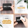 thumbnail image 5 of 20pcs 4 X 3 Inches Mini Chalkboard Table Tent Sign Chalkboard Buffet Tags Food Label For Party Tabl Wuqx, 5 of 5