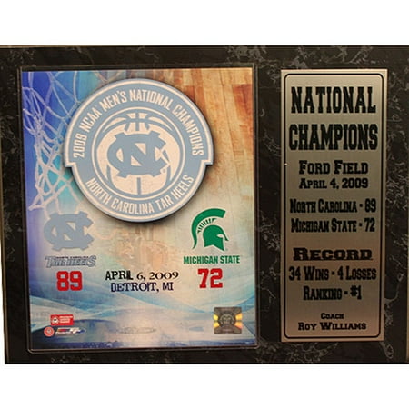 NCAA University of North Carolina Stat Plaque, 12x15