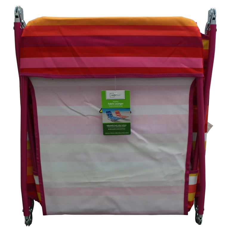 Mainstays folding fabric lounger new arrivals