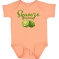 thumbnail image 3 of Inktastic Lime Squeeze the Day Boys or Girls Baby Bodysuit, 3 of 5