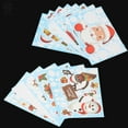 thumbnail image 3 of Luxtrada Christmas Window Clings Window Wall Stickers Cute Santa Claus Reindeer Static PVC Stickers for Christmas Home/Shop/Party Window Decorations (110Pcs,6-Sheet), 3 of 8