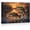 Frame-style, variant on Bass Fishing Canvas Wall Art Jumping Largemouth Bass Posters Sunset Lake Nature Wildlife Painting Pictures Living Room Cabin Man Cave Decor Gift for Fisherman