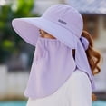 thumbnail image 4 of Summer Sun Hat with Face for Women Womens Beach Hat Large Head Forage Cap Hat for Men Western Hat Beach Women Bag Hat Visor Small Floppy Hat Hang Loose Visor Outback Hat Women Oversized Hats, 4 of 5