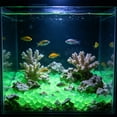 thumbnail image 5 of Super Bright Glow in Dark Pebbles 100Pcs, 0.2-0.35in Small Fluorescent Fine Gravel for Aquarium Substrate, Mixed Color Night Luminous Stones for Vase Decor, Aquascaping, Gardening & Terrarium, 5 of 6