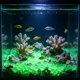 thumbnail image 5 of Guijarros luminosos para acuario que brillan en la oscuridad: piedras luminiscentes para paisajismo acuático, decoración de peceras, relleno de jarrones y jardinería. Grava luminosa de plást, 5 of 6