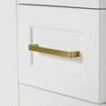thumbnail image 2 of Ariel Taylor 36 In. Right Offset Single Sink Base Cabinet In White, 2 of 9