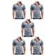 thumbnail image 2 of Camisa vaquera fina Sonducket para Hombre Pantalones Vaqueros Elásticos Ligeros Ajustados Manga Corta con Cierre de Botones, 2 of 6