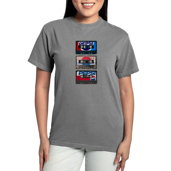 CafePress - Pepsi Flashback Tapes Womens Comfort Colors Shirt - Womens Comfort Colors® Shirt