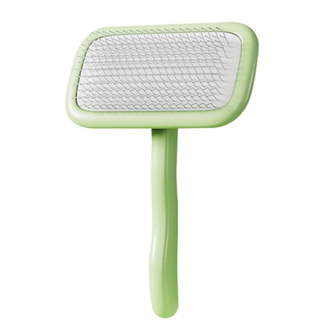 Professional Dog & Cat Slicker Brush for Shedding, Gentle Grooming Comb for Long & Short Haired Pets