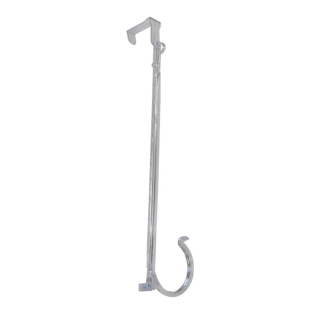 Soporte ajustable para coronas Adams, 36 a 61 cm, transparente, gorra de 4,5 kg
