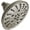Lumicoat Stainless, variant on Delta: H2Okinetic 5-Setting Traditional Raincan Shower Head