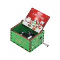 thumbnail image 2 of BELOVING Merry Christmas Music Box Compact Desk for Office Birthday Gift Celebrations Style C, 2 of 10
