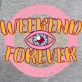 thumbnail image 3 of CafePress - Retro 80S Weekend Forever T Shirt - Womens Tri-blend T-Shirt, 3 of 4