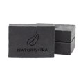thumbnail image 1 of Barra de jabón de carbón activado (paquete de 3) vegana y natural hecha a mano con aceites orgánicos. Jabón para rostro y cuerpo. Para hombres, mujeres y adolescentes. Sin perfume., 1 of 5