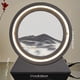 thumbnail image 3 of Lámpara de mesa de arte de arena regulable por USB con luz nocturna de reloj de arena 3D (negro de 10 pulgadas), 3 of 6