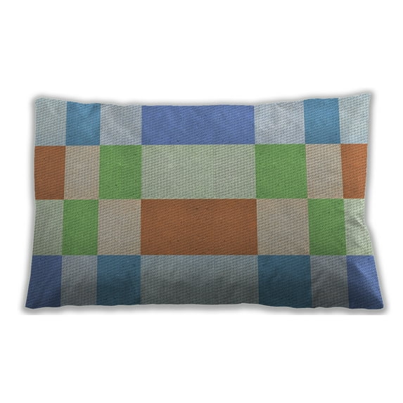 Ahgly Company Indoor Rectangular Patterned Lumbar Throw Pillow, 13 inch by 19 inch