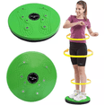 thumbnail image 2 of Disco Giratorio Con 8 Imanes Reduce Cintura Ejercicio Cardio verde, 2 of 4