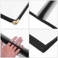 thumbnail image 3 of Zehuanyu Clear Transparent Restaurant Menu Cover Holder, Replaceable Menu Folder for Organizing and Protecting Your Menus, 3 of 8