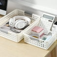 thumbnail image 3 of SIfdSeng Get it Fast Storage Basket Bath Basket Small Desktop Snacks Storage Basket Storage Box Kindergarten Toys Storage Frame Storage Basket, 3 of 3