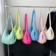 thumbnail image 4 of CNKOO Quilted Tote Bag Large Quilted Carryall Puffer Shoulder Bag Lightweight Quilted Padding Bag Quilted Bag, 4 of 4