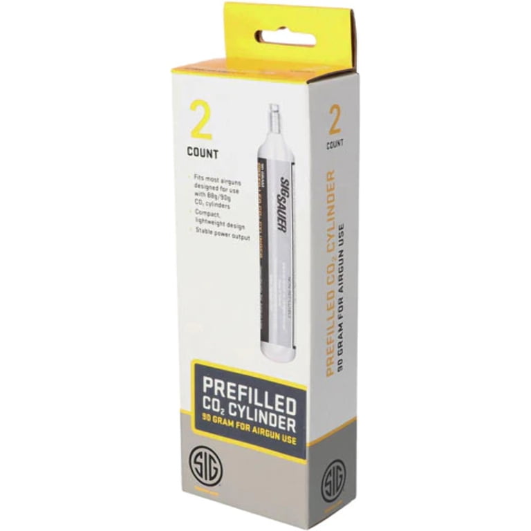 SIG 17 CO2 マガジン 2個　 CO2カートリッジ12g SIG SAUER, Prefilled CO2 Cartridge for Airguns, 12g, 2 Piece Pack