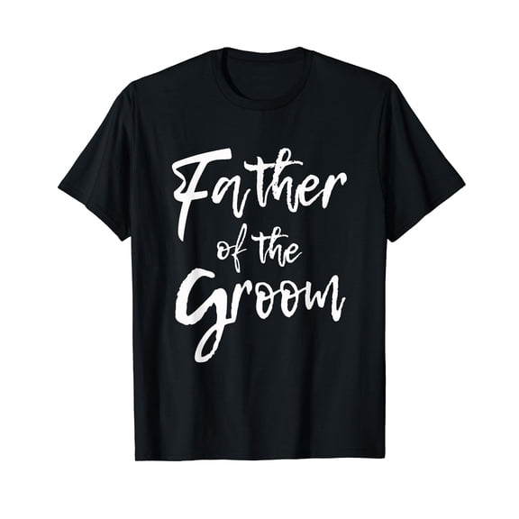 Matching Bridal Party for Family Father of The Groom T-Shirt