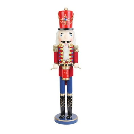 Jeco Red Nutcracker Drummer Soldier Medium