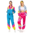 thumbnail image 2 of Disfraz de hippie de fantasía de los años 70, 80 y 90 para mujer adulta, disfraz de discoteca, ropa de fiesta vintage para Halloween y carnaval, estilo hip hop, 2 of 5
