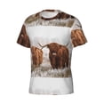 thumbnail image 3 of Rocae Yak for Men's Moisture-Wicking Crew Tee - T-Shirt for Sports, Outdoor Activities, and Casual WearSmall, 3 of 9