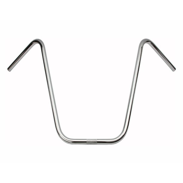 V Lowrider Handlebar 19" 22.2mm Chrome. Bike handle bar, bicycle handle