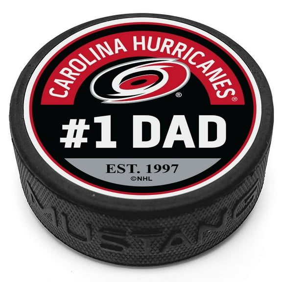 Carolina Hurricanes #1 Dad Puck