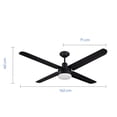 thumbnail image 5 of Ventilador de Techo Industrial Narvik 56 Pulgadas con Luz LED y Control de Pared, 5 of 5