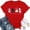 Red, variant on Cute Cat Print T Shirts for Women Short Sleeve Crewneck Y2K Top Summer Casual Loose Basic Tee