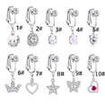 thumbnail image 1 of Piercing falso para el ombligo, Piercing para el ombligo Umbilical, pendientes para el cartílago, 1 of 4