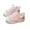 Pink, variant on WOYY Toddler Girls Breathable Quick Drying Walking Shoes Summer Sports Beach Sneakers