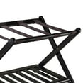thumbnail image 2 of STARTIST Luggage Rack Extra Wide with Shelf Folding Folding Luggage Rack for Hotel Travel, 2 of 3