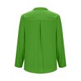 thumbnail image 5 of Annhoo Button down Shirts for Women Plus Size Lapel Long Sleeve Tops Fall Fashion Blouses with Sequined Pocket, 5 of 6