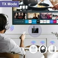 thumbnail image 5 of Bluetooth Audio Adapter, Bluetooth 5.4 Transmitter Receiver Support U Disk, TF Cards, Optical/RCA/Aux, LED Display, Bluetooth Receiver for TV, Home Stereo, Adapter, 5 of 8