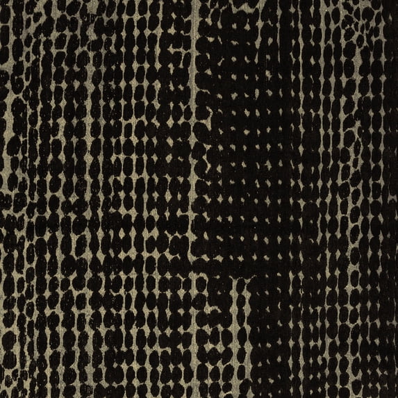 Ahgly Company Indoor Square Abstract Brown Modern Area Rugs, 5' Square