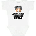thumbnail image 3 of Inktastic Dog Australian Shepherd Squad Boys or Girls Baby Bodysuit, 3 of 5