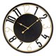 thumbnail image 1 of Reloj de pared con números arábigos, regalo de recuerdo para el hogar, reloj colgante redondo, silencioso y creativo para decoración del comedor y el Oro negro, 1 of 8