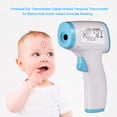 thumbnail image 3 of Termómetro infrarrojo sin contacto Unidades Celsius Fahrenheit Termómetro digital Herramienta de medición de temperatura Methold HA4668-00B, 3 of 6