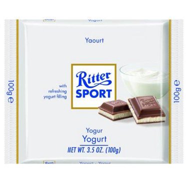 Ritter Sport Strawberry Yogurt Cream Chocolate 100g Walmart Com