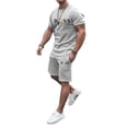 thumbnail image 4 of Men's Suits Casual Letter Mens Vested Suits Men's Suit Print Loose Fit Comfortable Mens Suite Slim Fit Suit Jacket Outfit for Daily Wear Men Suit Jacket Suits for Men 3 Cutes Spring Summer, 4 of 4