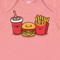 thumbnail image 4 of Inktastic Cute Fast Food Friends Burger Fries Soda Boys or Girls Baby Bodysuit, 4 of 5