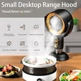 thumbnail image 4 of TripleHBB Smoke Fan for Smoking Indoorsv,Portable Electric Smoke Away Fan, Rechargeable Air Purifier for Removes Smoke and Odors Smokes Purifier Filters, Smokeaway Fan for Cooking, 4 of 11